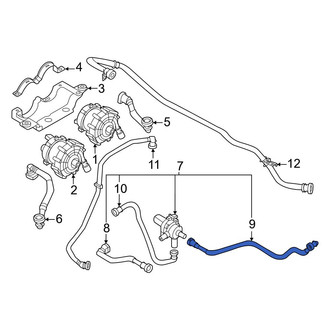 Genesis OE - Drive Motor Battery Pack Coolant Hose