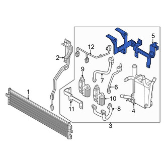 Genesis OE - A/C Receiver Drier Bracket