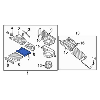 Genesis OE - Cabin Air Filter Case