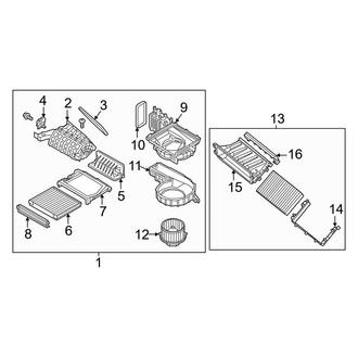 Genesis OE - Air Conditioner & Heater - Blower Motor & Fan
