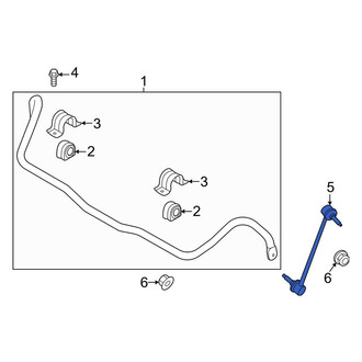 Genesis OE - Front Suspension Stabilizer Bar Link