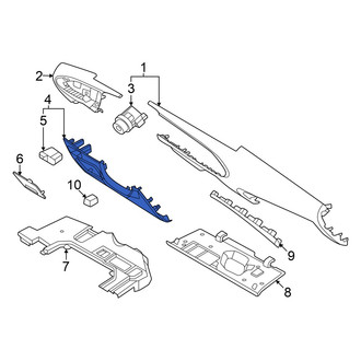 Genesis OE - Instrument Panel Knee Bolster