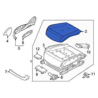 Genesis OE - Front Right Seat Cover