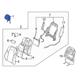 Genesis OE - Front Left Headrest