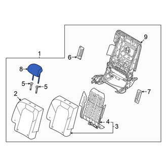 Genesis OE - Rear Right Headrest