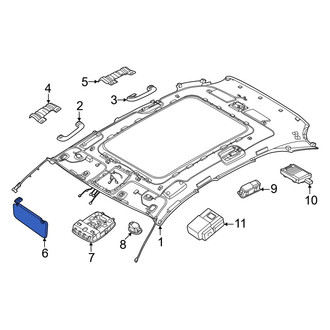 Genesis OE - Left Sun Visor