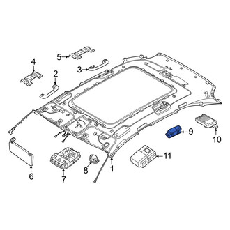 Genesis OE - Rear Left Reading Light