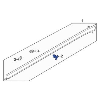 Genesis OE - Rocker Panel Molding Clip