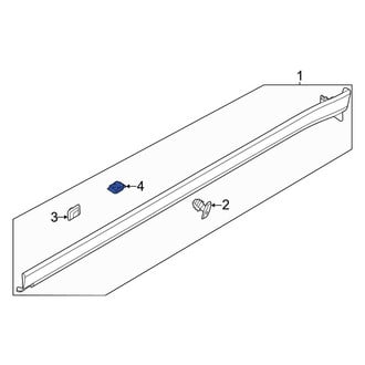Genesis OE - Door Molding Clip