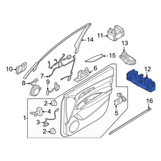 Genesis OE - Front Left Door Window Switch