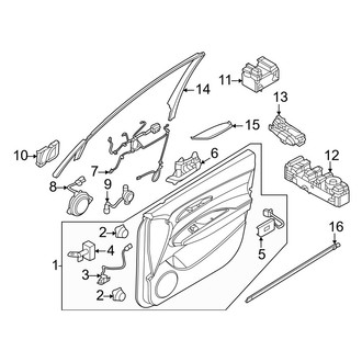 Genesis OE - Front Door - Interior Trim