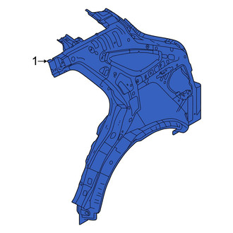 Genesis OE - Rear Left Inner Quarter Panel