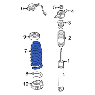 Genesis OE - Rear Coil Spring
