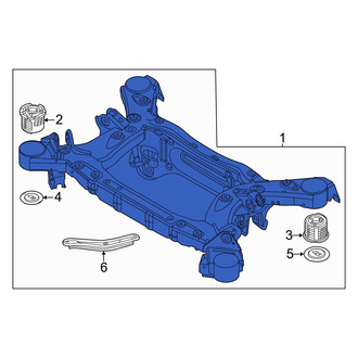 Genesis OE - Rear Suspension Subframe Crossmember