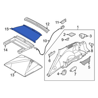 Genesis OE - Rear Cargo Cover