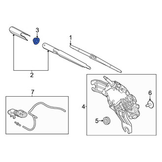 Genesis OE - Wiper Arm Nut