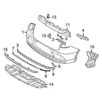 Genesis OE - Rear Left Bumper Trim