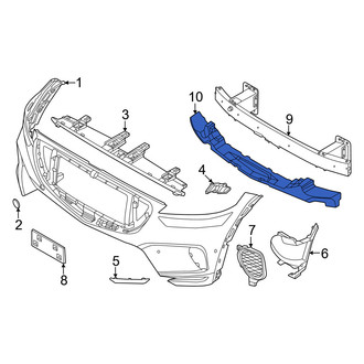 Genesis OE - Front Bumper Impact Absorber