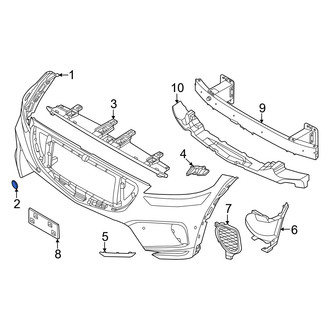 Genesis OE - Front Tow Eye Cap