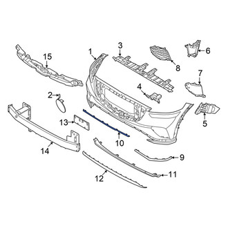 Genesis OE - Front Center Bumper Trim