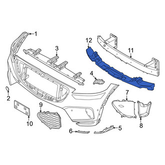 Genesis OE - Front Bumper Impact Absorber