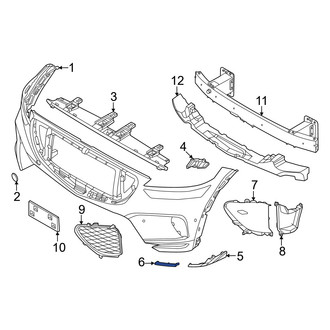 Genesis OE - Front Left Bumper Trim