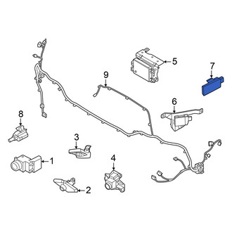Genesis OE - Front Right Inner Collision Warning Sensor