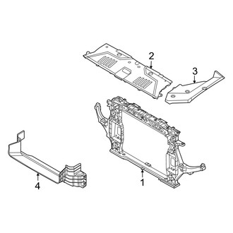 Genesis OE - Radiator Support
