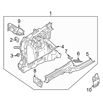 Genesis OE - Fender - Structural Components & Rails
