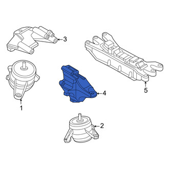 Genesis OE - Left Engine Mount Bracket