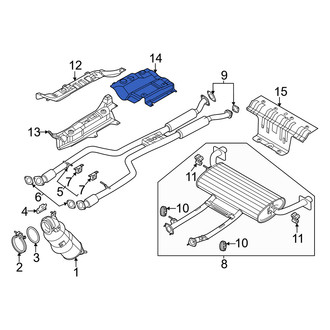 Genesis OE - Exhaust Heat Shield