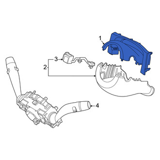 Genesis OE - Upper Steering Column Cover