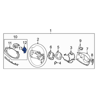 Genesis OE - Right Cruise Control Switch