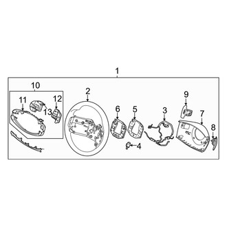 Genesis OE - Steering Wheel Trim