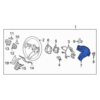 Genesis OE - Steering Wheel Back Cover