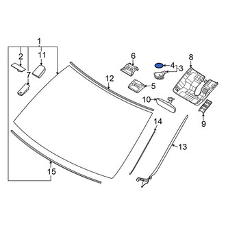 Genesis OE - Rain Sensor Insulator