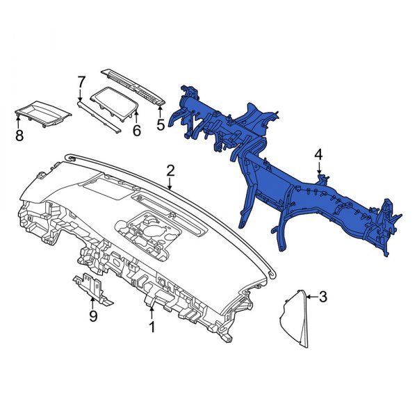 Instrument Panel Crossmember