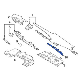 Genesis OE - Instrument Panel Molding