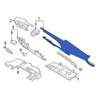 Genesis OE - Right Instrument Panel Pad