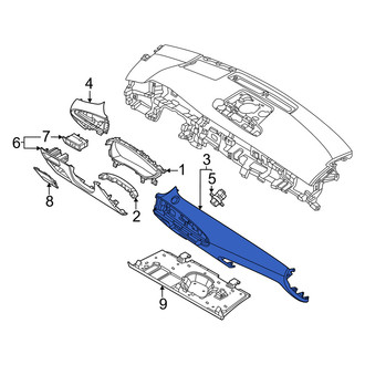 Genesis OE - Right Instrument Panel Pad