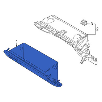 Genesis OE - Front Glove Box Door