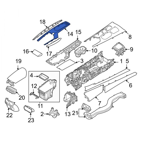 Automatic Transmission Shift Cover Plate