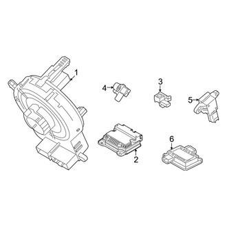 Genesis OE - Restraint Systems - Air Bag Components (Modules & Sensors)