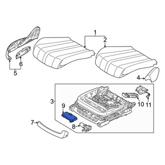 Genesis OE - Front Left Seat Heater Control Module