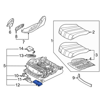 Genesis OE - Front Right Seat Heater Control Module