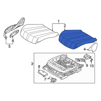 Genesis OE - Front Left Seat Cover