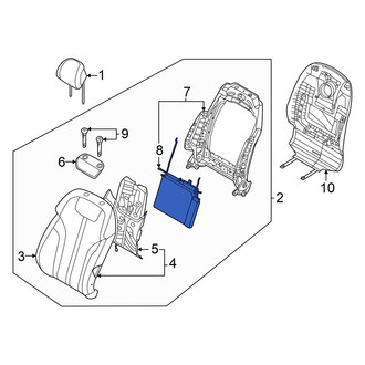 Genesis OE - Front Left Seat Lumbar Support Cushion