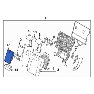 Genesis OE - Rear Seat Armrest