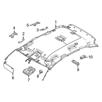 Genesis OE - Roof - Interior Trim (W/O Panoramic)