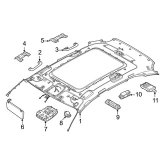 Genesis OE - Roof - Interior Trim (With Panoramic)